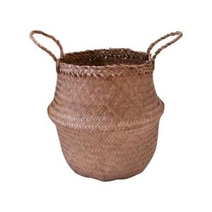 Thirteen Chefs Modern Village Planter Basket 8 Inch Woven Seagrass